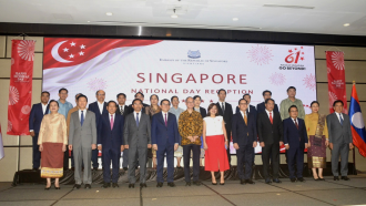 Singapore Marks 61st National Day and Celebrates 25-Year Development Partnership with Laos
